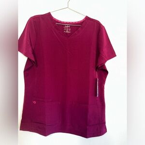 Heart soul scrub top